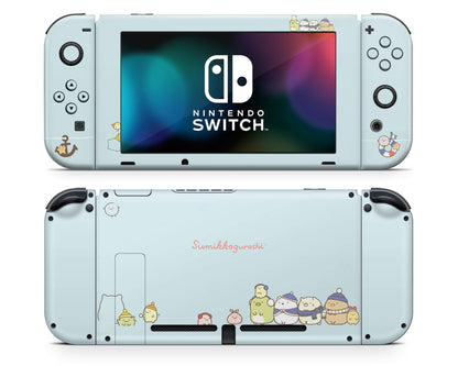 Lux Skins Nintendo Switch Sumikko Gurashi Set Sail Full Set Skins - Pop culture Sumikko Gurashi Skin