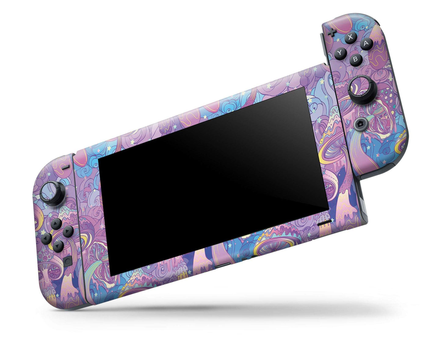 Lux Skins Nintendo Switch Psychedelic Mushroom Classic no logo Skins - Art Artwork Skin