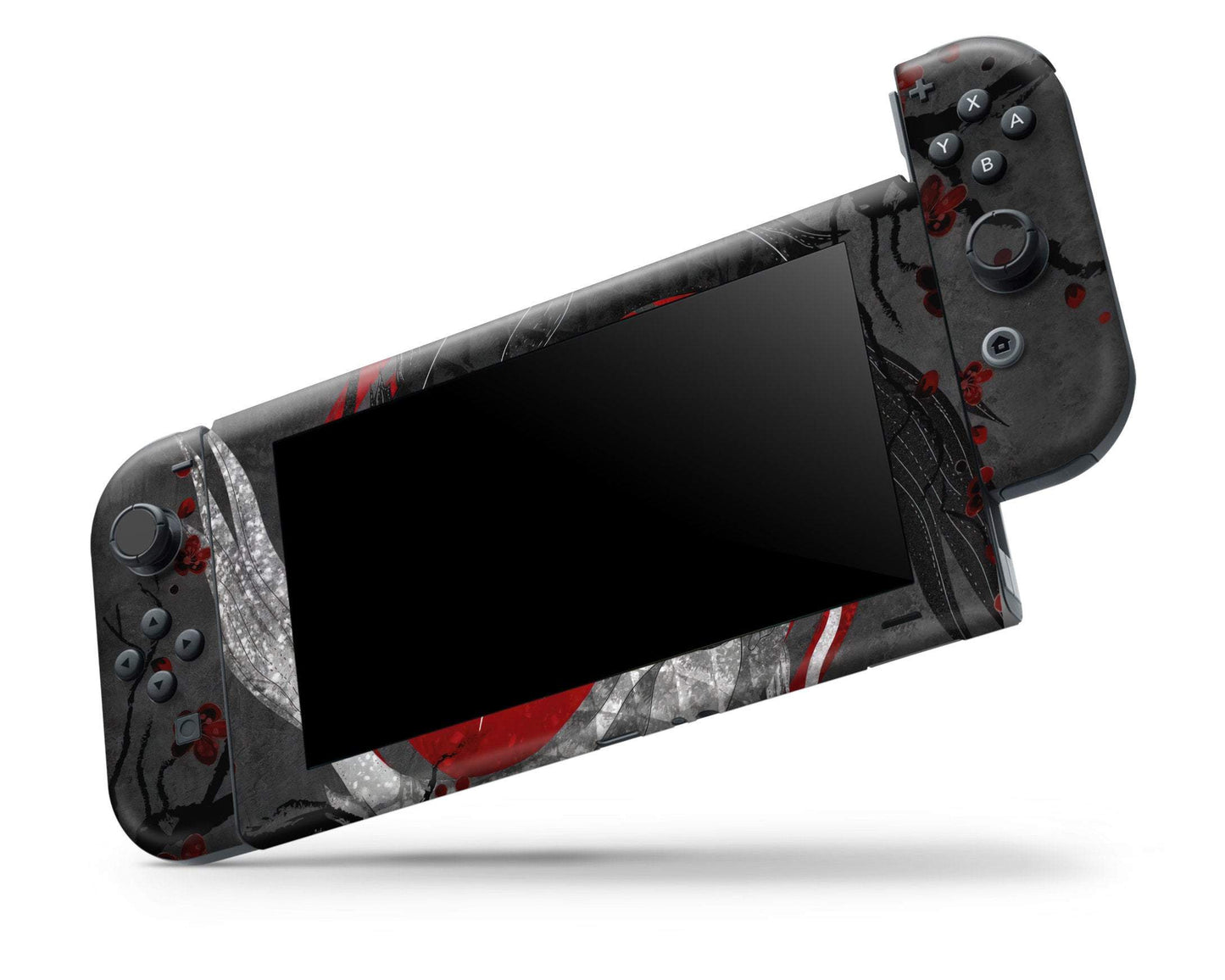 Yin Yang Rose Koi Nintendo Switch Skin