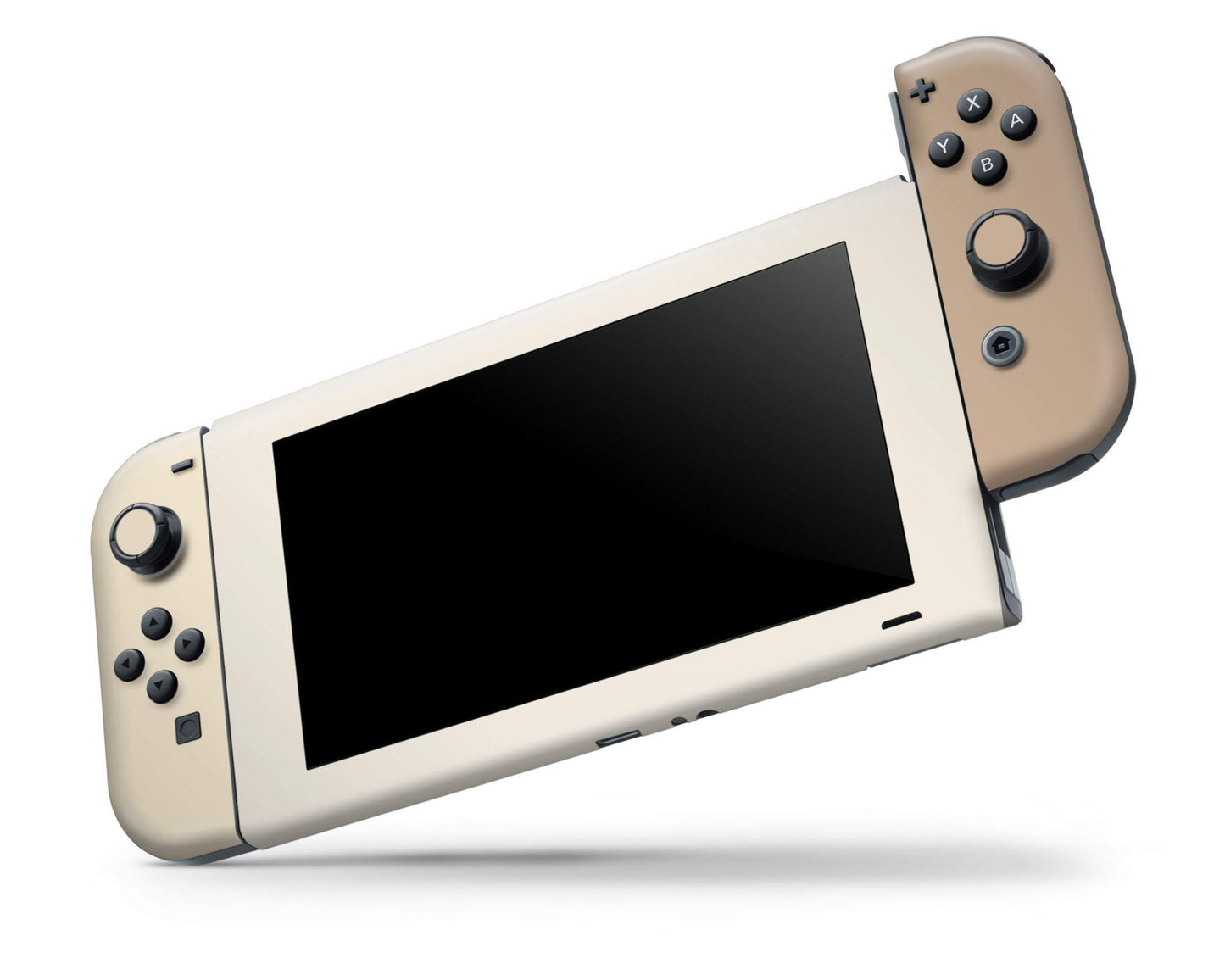 Lux Skins Nintendo Switch Creme Caramel Classic no logo Skins - Solid Colours Colour Blocking Skin