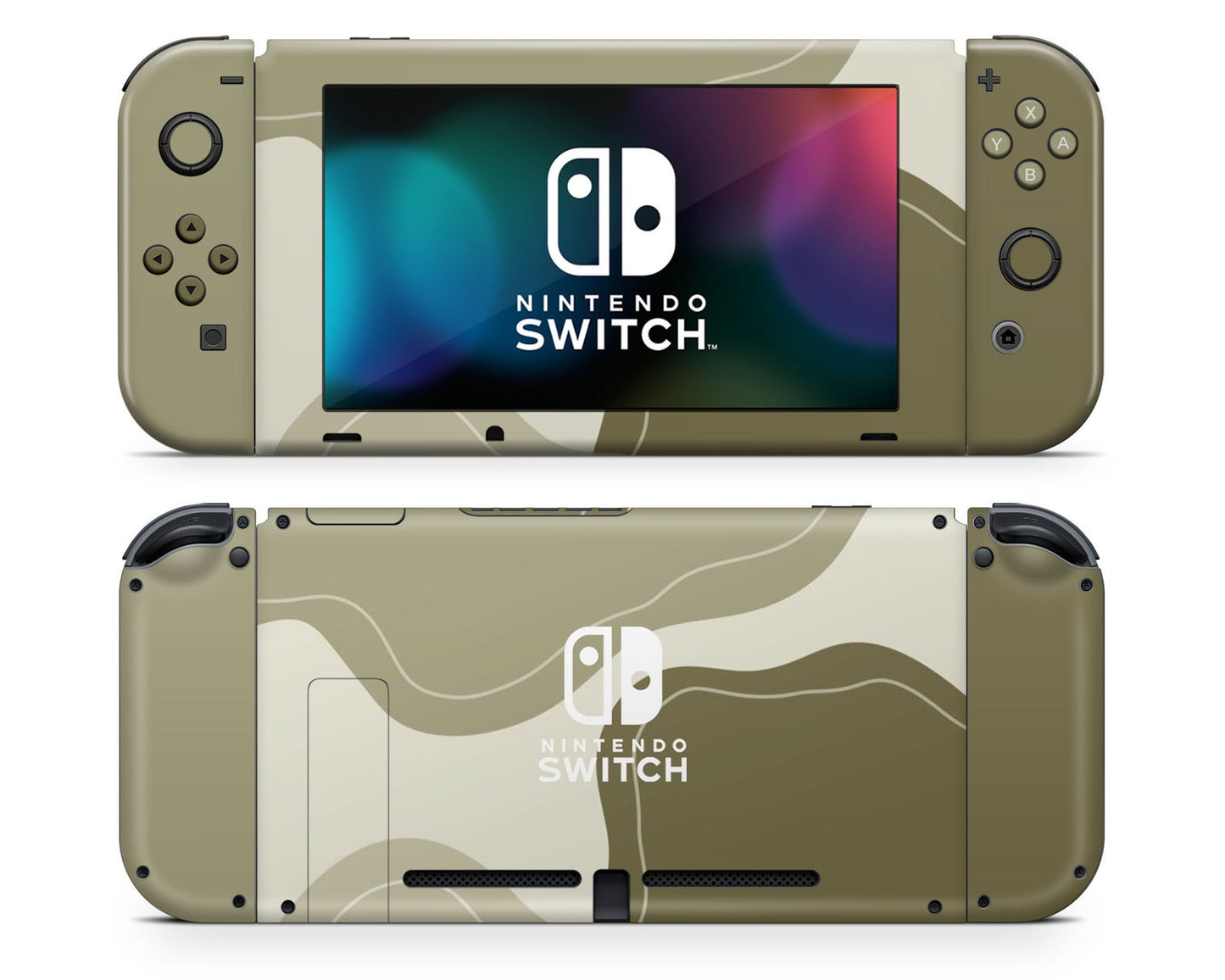 Wild Sage Khaki Forest Nintendo Switch Skin