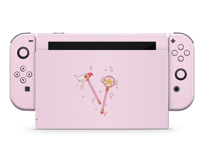 Lux Skins Nintendo Switch Cardcaptor Sakura Wand Full Set Skins - Pop culture Cardcaptor Sakura Skin