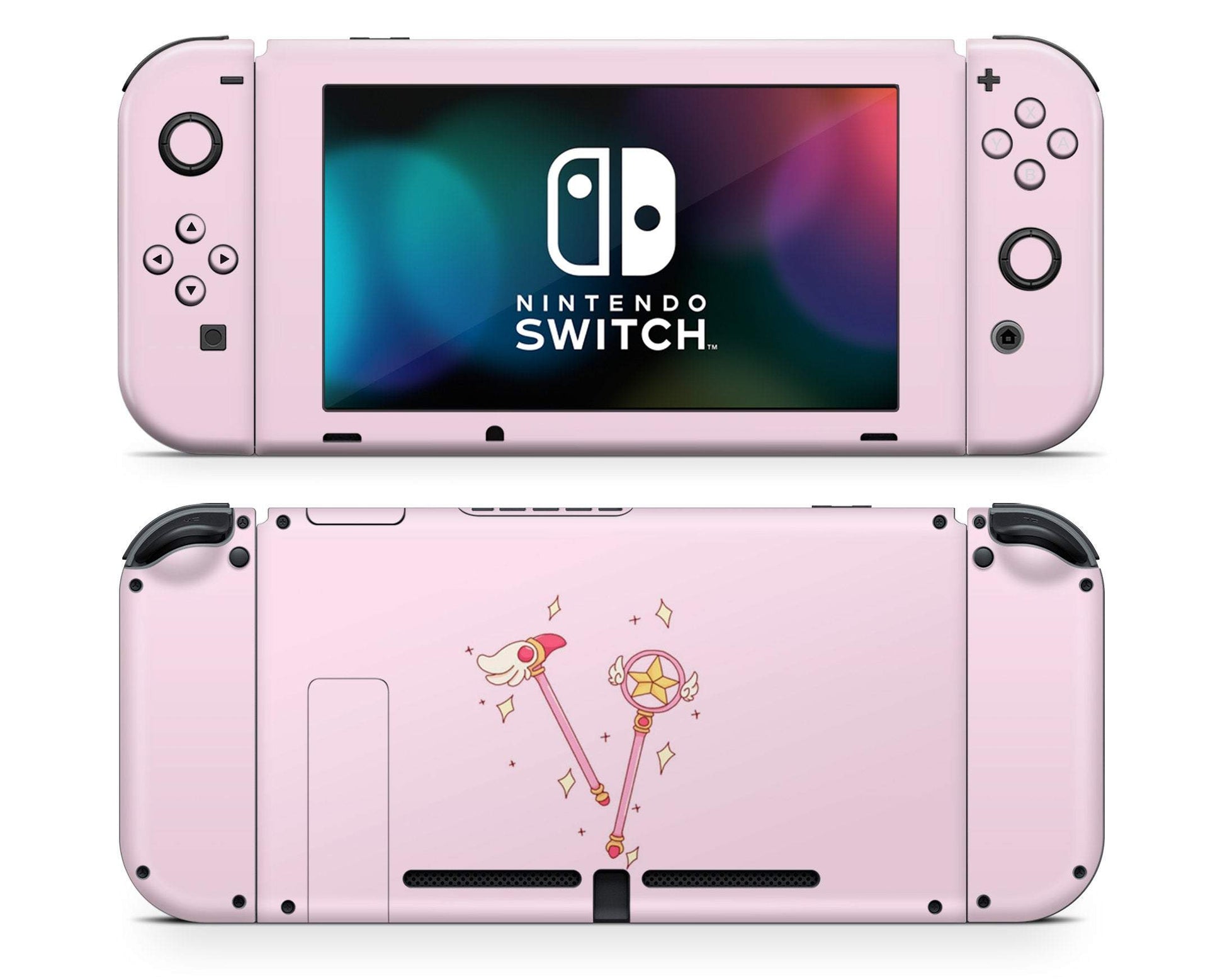 Lux Skins Nintendo Switch Cardcaptor Sakura Wand Full Set Skins - Pop culture Cardcaptor Sakura Skin