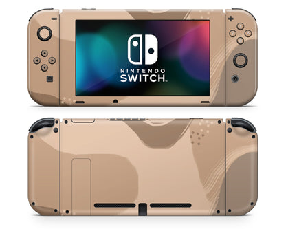 Coffee Frappe Nude Beige Nintendo Switch Skin