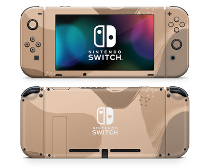 Coffee Frappe Nude Beige Nintendo Switch Skin