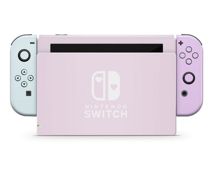 Pastel Cotton Candy Nintendo Switch Skin