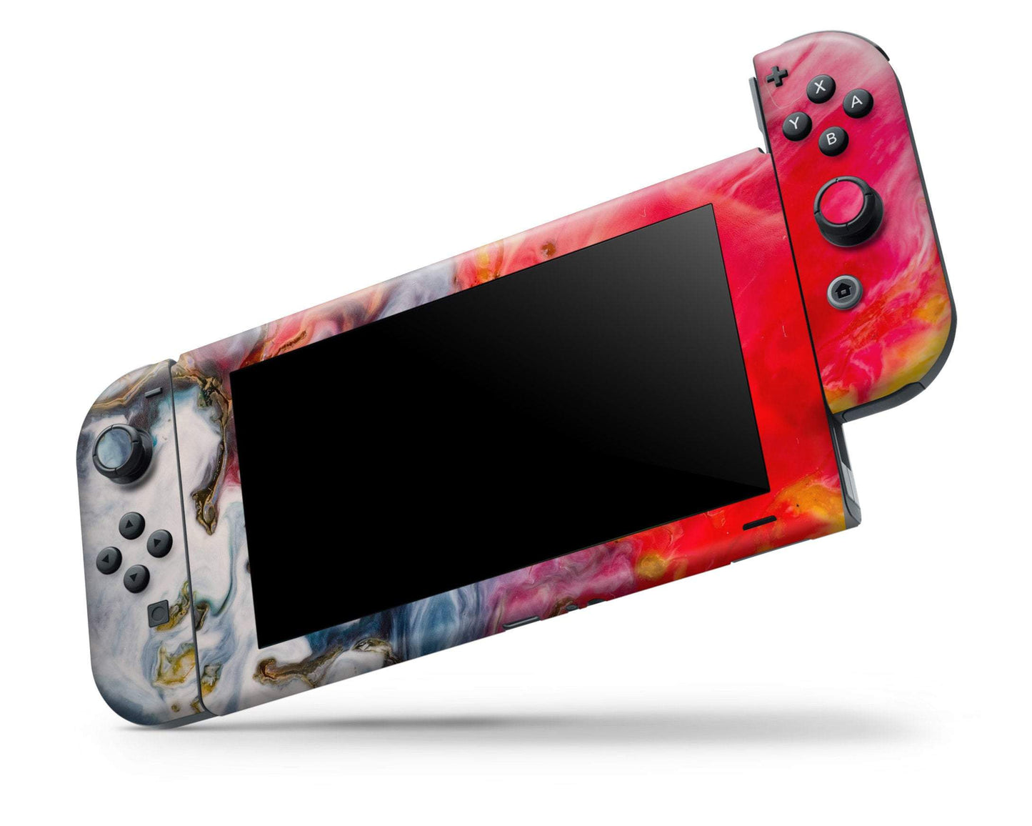 Ethereal Volcano Avalanche Marble Nintendo Switch Skin