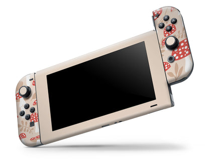 Toadstool Mushroom Farm Nintendo Switch Skin