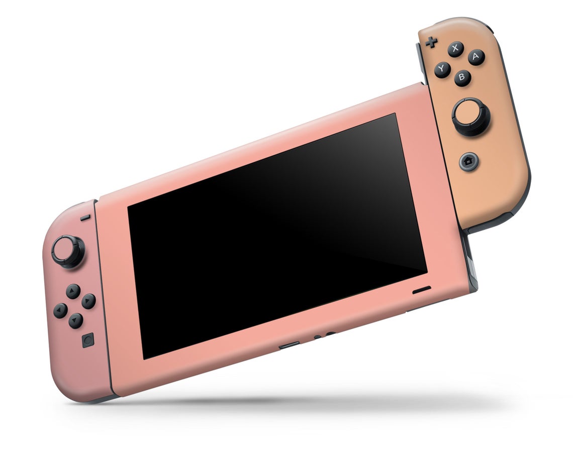 Peach Mango Sorbet Nintendo Switch Skin