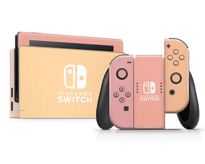 Peach Mango Sorbet Nintendo Switch Skin