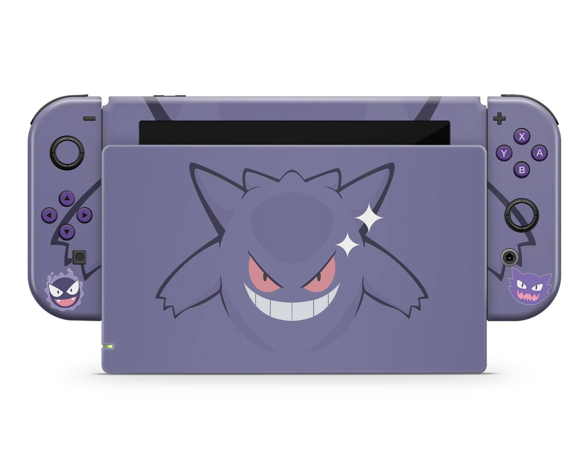 Lux Skins Nintendo Switch Pokemon Gengar Evolution Full Set Skins - Pop culture Pokemon Skin