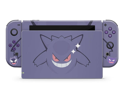 Lux Skins Nintendo Switch Pokemon Gengar Evolution Full Set Skins - Pop culture Pokemon Skin