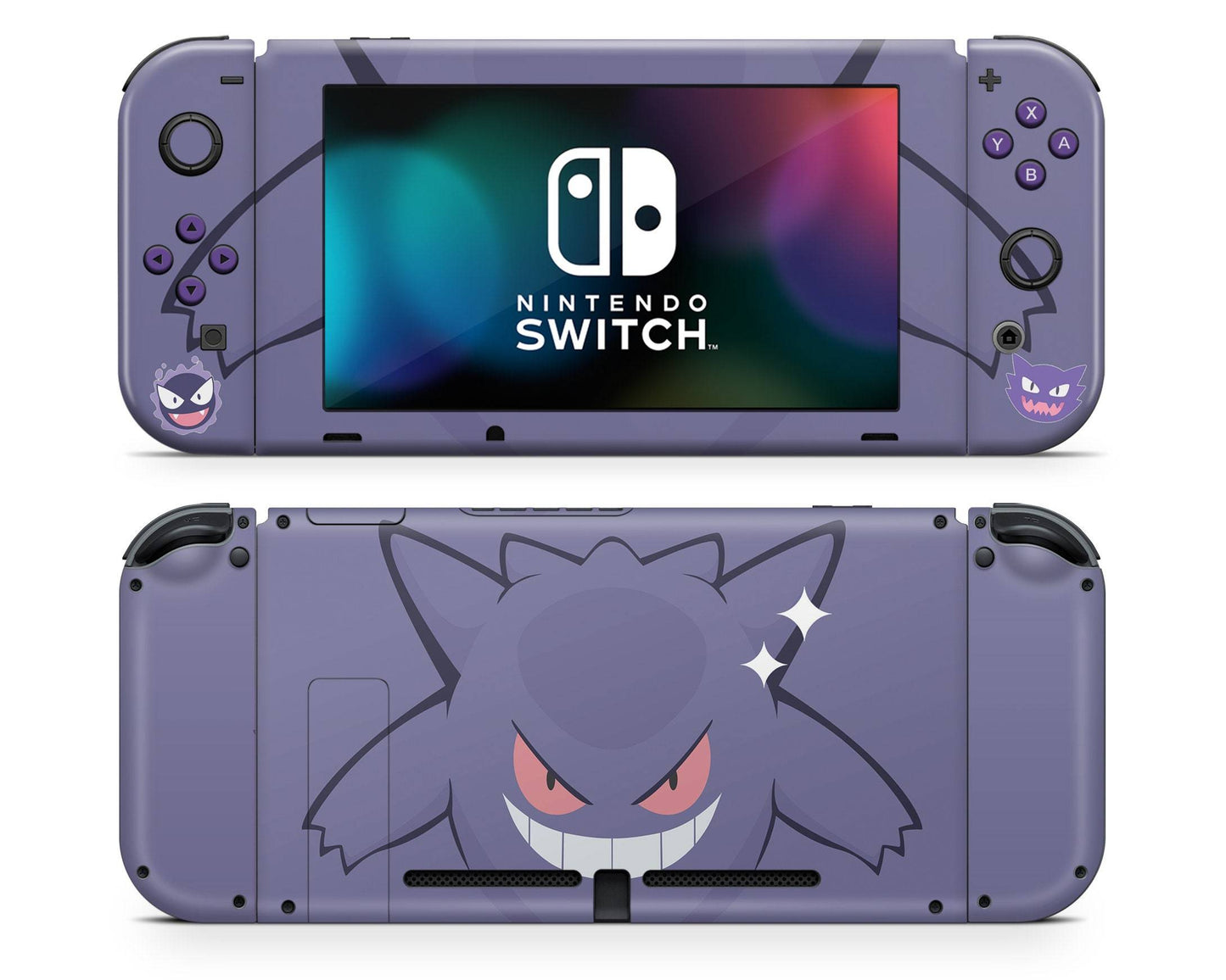 Pokemon Gengar Evolution Nintendo Switch Skin