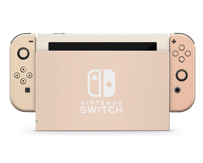 Peach Mango Sorbet Nintendo Switch OLED Skin