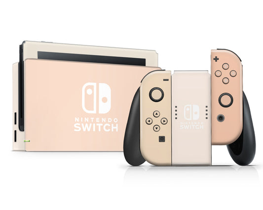 Peach Souffle Nintendo Switch Skin