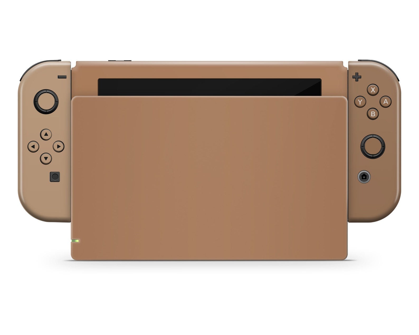 Lux Skins Nintendo Switch Caramel Macchiato Classic no logo Skins - Solid Colours Colour Blocking Skin