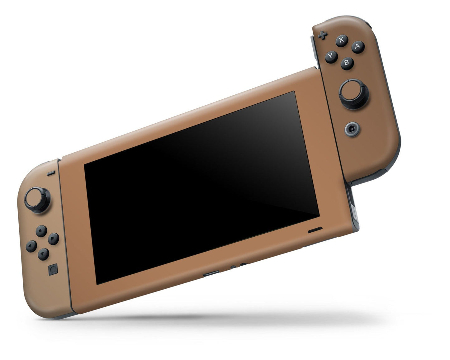 Lux Skins Nintendo Switch Caramel Macchiato Classic no logo Skins - Solid Colours Colour Blocking Skin