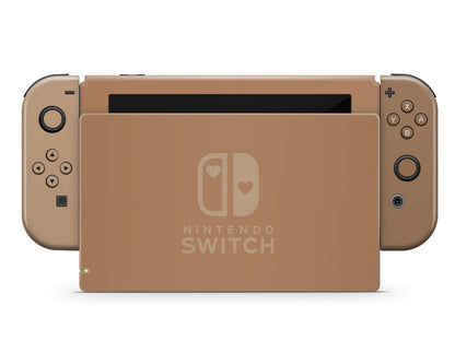 Caramel Macchiato Nintendo Switch Skin