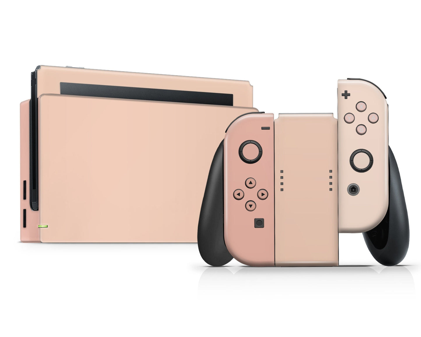 Lux Skins Nintendo Switch Creme de Nude Classic no logo Skins - Solid Colours Colour Blocking Skin