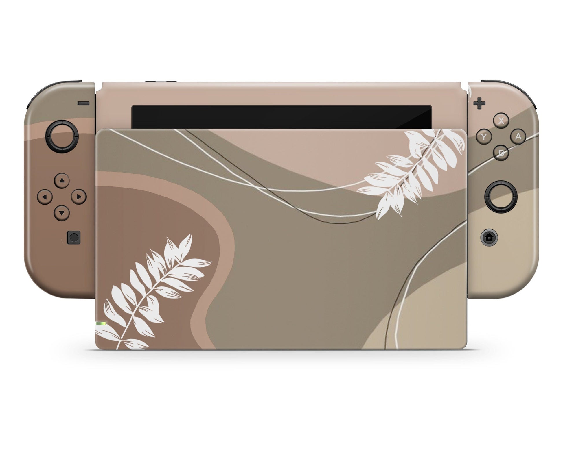 Lux Skins Nintendo Switch Desert Meets Forest Classic no logo Skins - Art Floral Skin