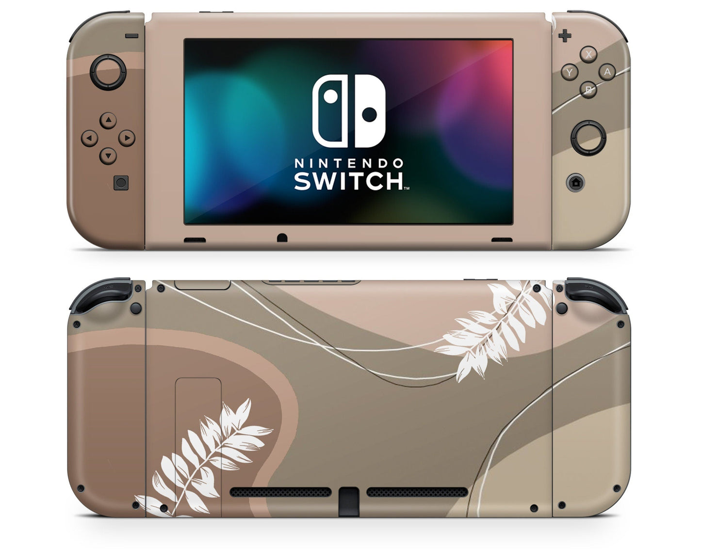 Lux Skins Nintendo Switch Desert Meets Forest Classic no logo Skins - Art Floral Skin