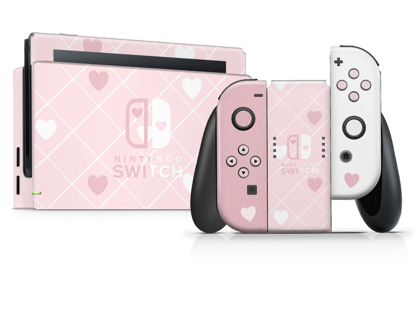 Love de Rosie Plaid Nintendo Switch Skin