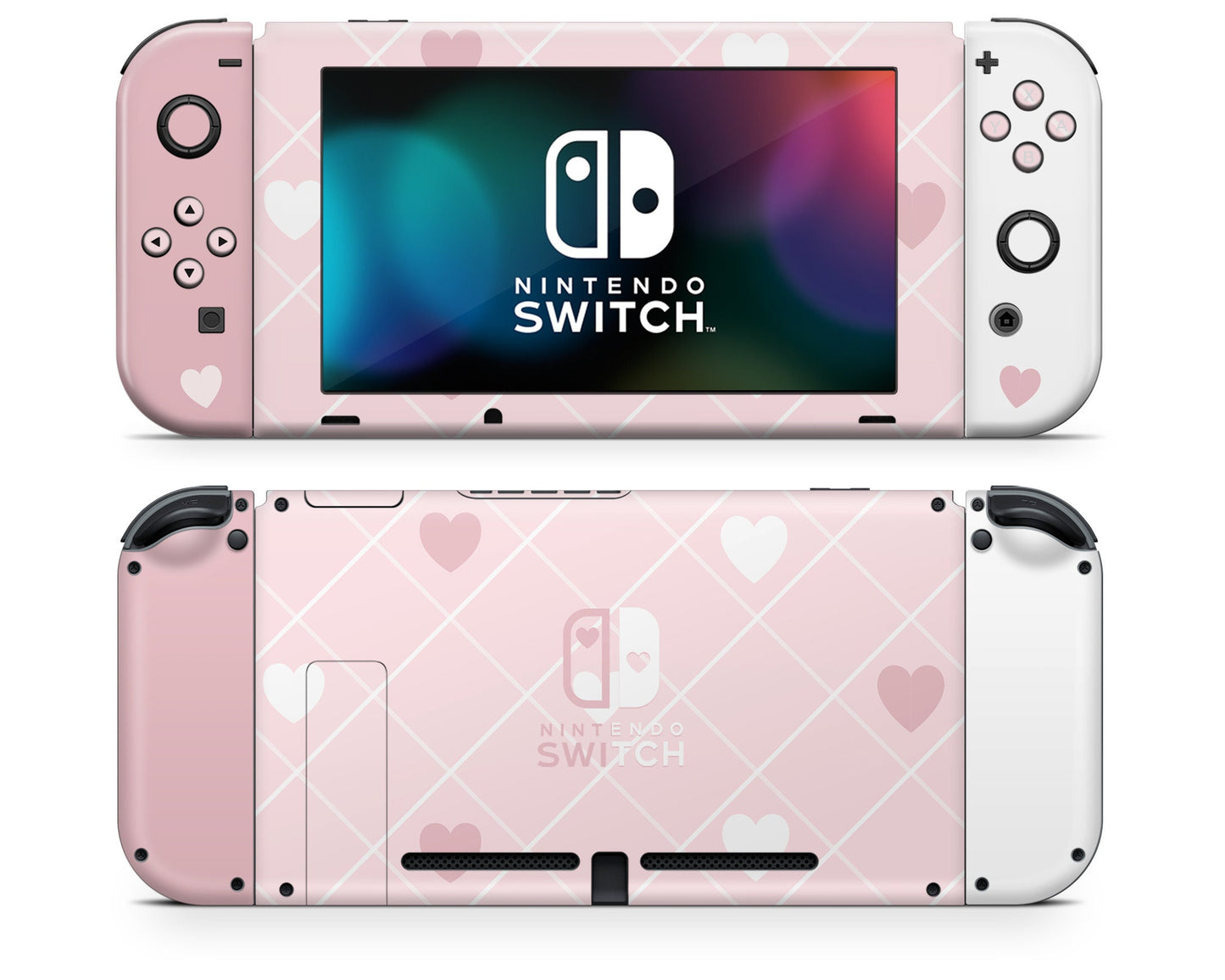 Love de Rosie Plaid Nintendo Switch Skin