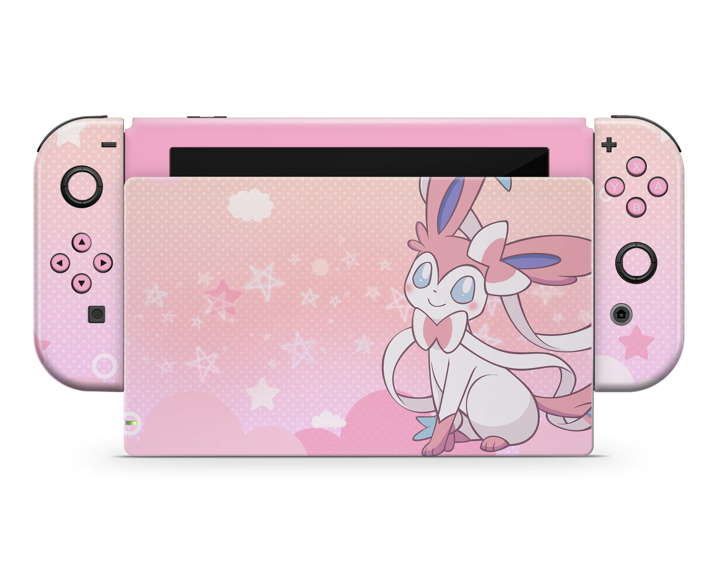 Lux Skins Nintendo Switch Pokemon Sylveon Full Set Skins - Pop culture Pokemon Skin