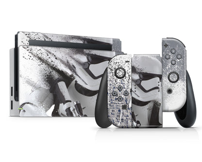 Lux Skins Nintendo Switch Star Wars Stormtrooper White Full Set Skins - Pop culture Star Wars Skin