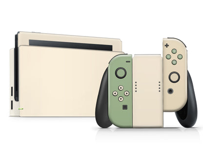 Matcha Creme Nintendo Switch Skin