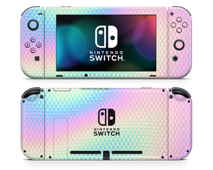 Holographic Diamond Nintendo Switch Skin