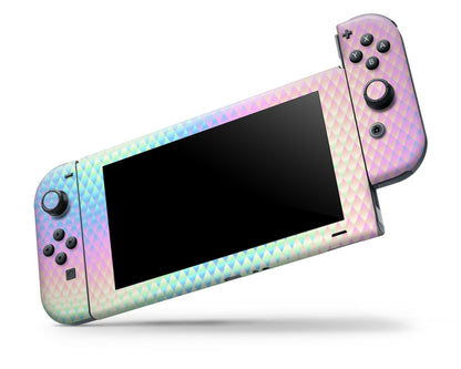 Holographic Diamond Nintendo Switch Skin