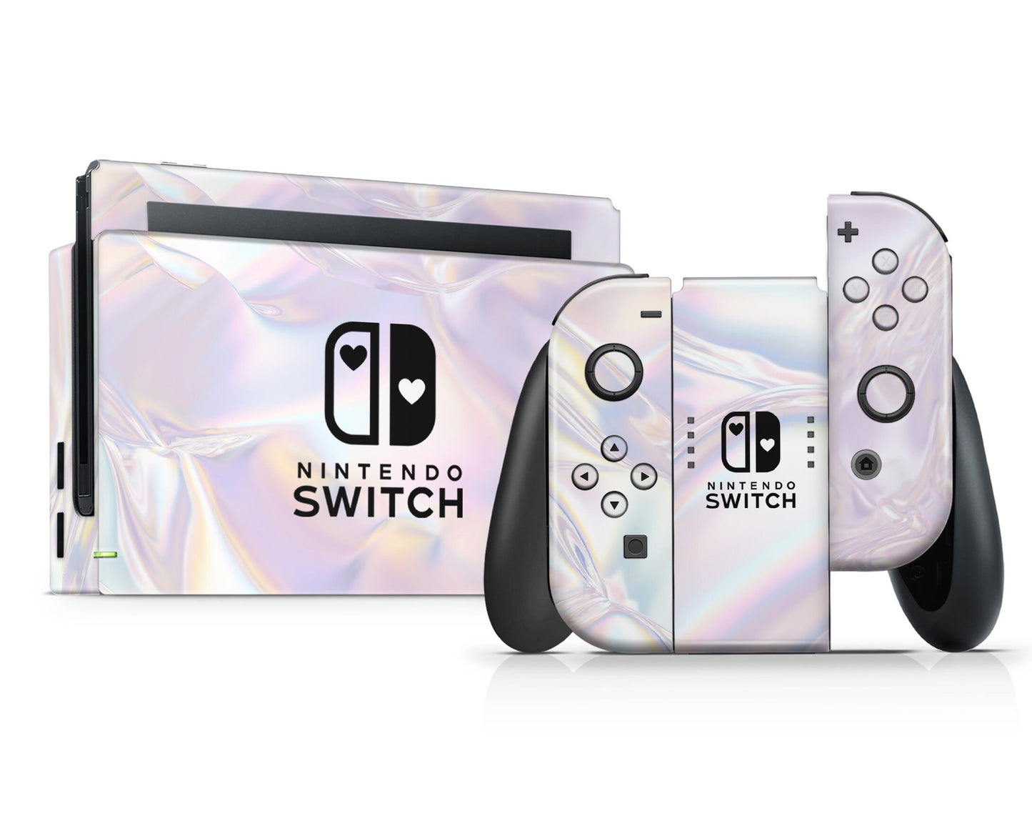 Iridescent Crystal Nintendo Switch Skin