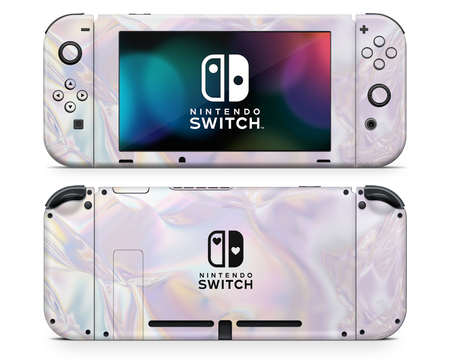 Iridescent Crystal Nintendo Switch Skin