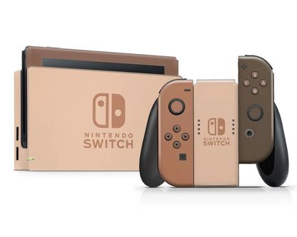 Caramel Mocha Nintendo Switch Skin