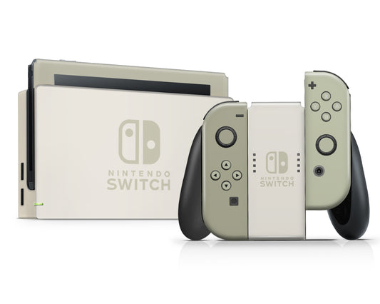 Cosy Matcha Green Nintendo Switch Skin