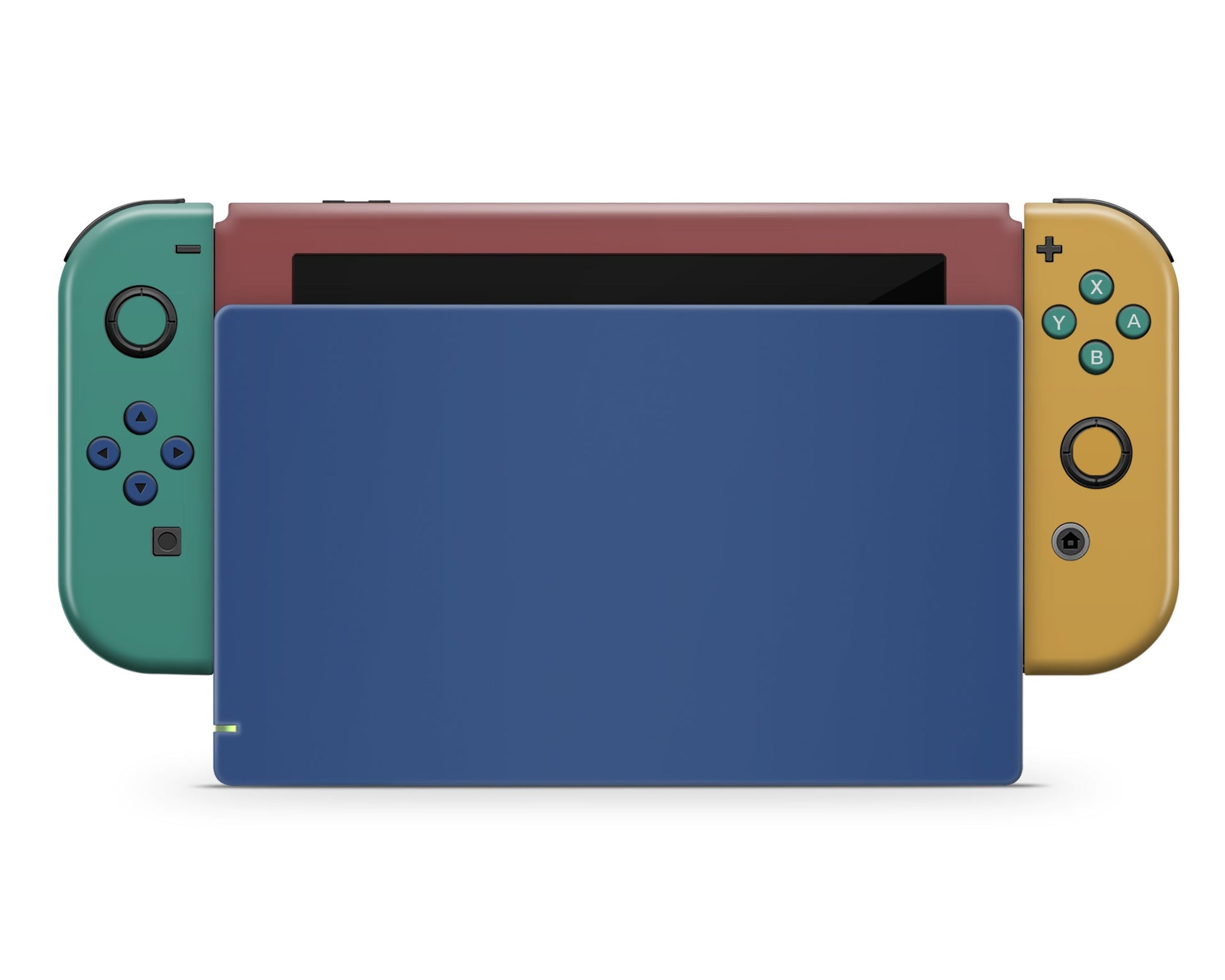 Lux Skins Nintendo Switch Retro Fearless Color Blocking Classic no logo Skins - Solid Colours Colour Blocking Skin