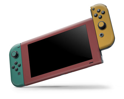 Retro Fearless Color Blocking Nintendo Switch Skin