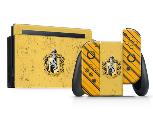 Harry Potter Hufflepuff Nintendo Switch Skin