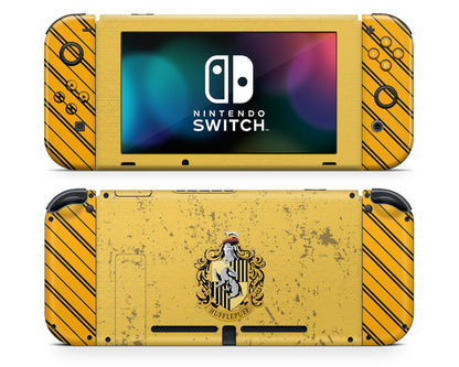 Harry Potter Hufflepuff Nintendo Switch Skin