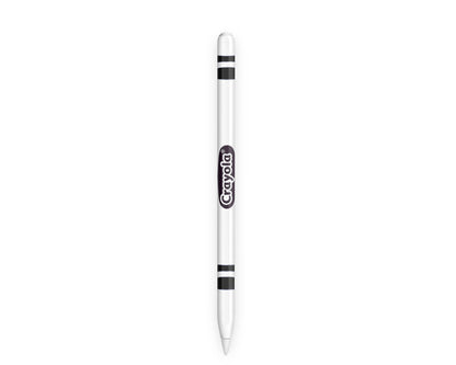 Lux Skins Apple Pencil Crayloa White 2nd Generation Skins - Art Crayola Series Skin