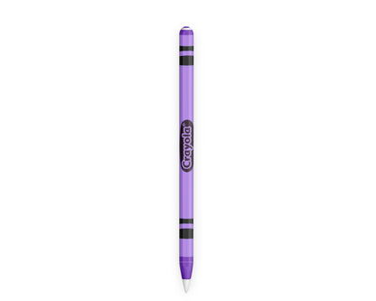 Lux Skins Apple Pencil Crayloa Violet 2nd Generation Skins - Art Crayola Series Skin