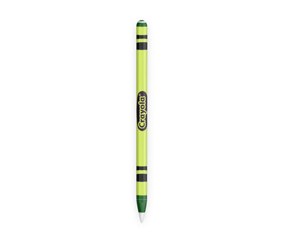 Lux Skins Apple Pencil Crayloa Green 2nd Generation Skins - Art Crayola Series Skin