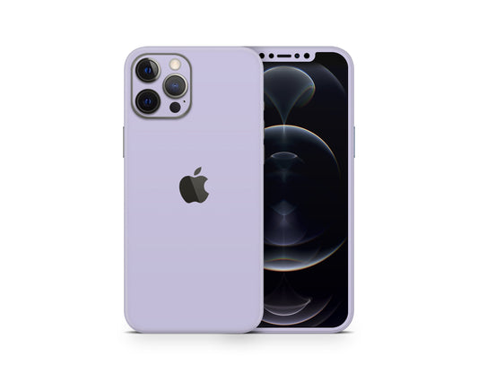 Lux Skins iPhone Signature Purple iPhone 13 Pro Max Skins - Solid Colours Pastel Series Skin