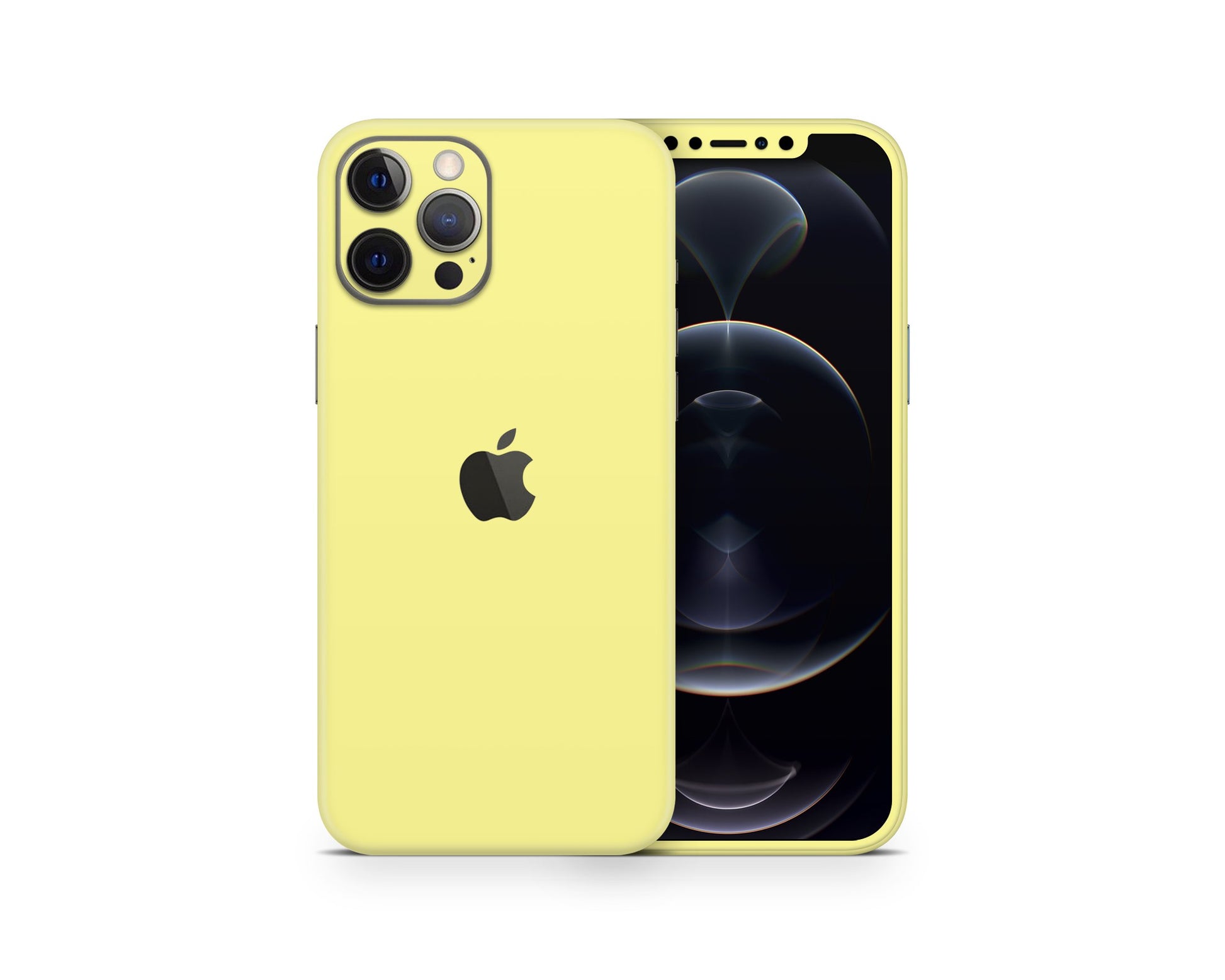 Lux Skins iPhone Signature Lemon iPhone 13 Pro Max Skins - Solid Colours Pastel Series Skin