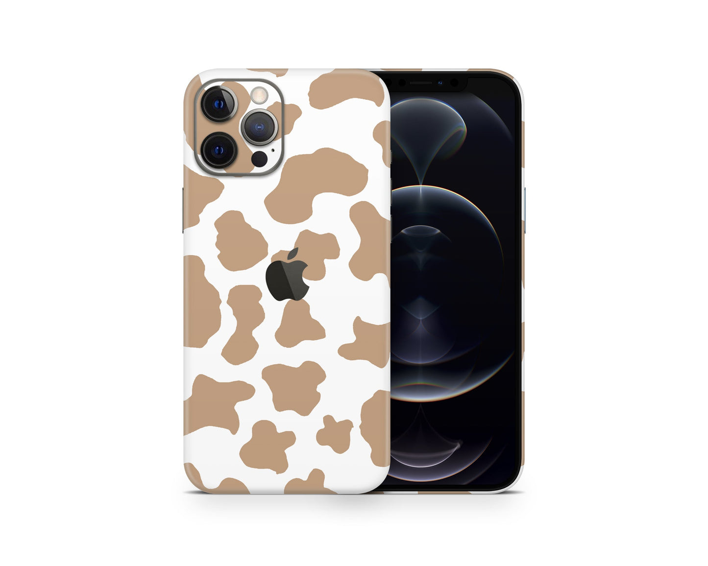 Lux Skins iPhone Latte Cow Print iPhone 13 Pro Max Skins - Art Animals Skin