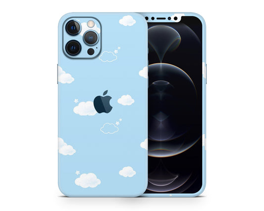 Lux Skins iPhone Blue Sky Clouds iPhone 13 Pro Max Skins - Clouds  Skin