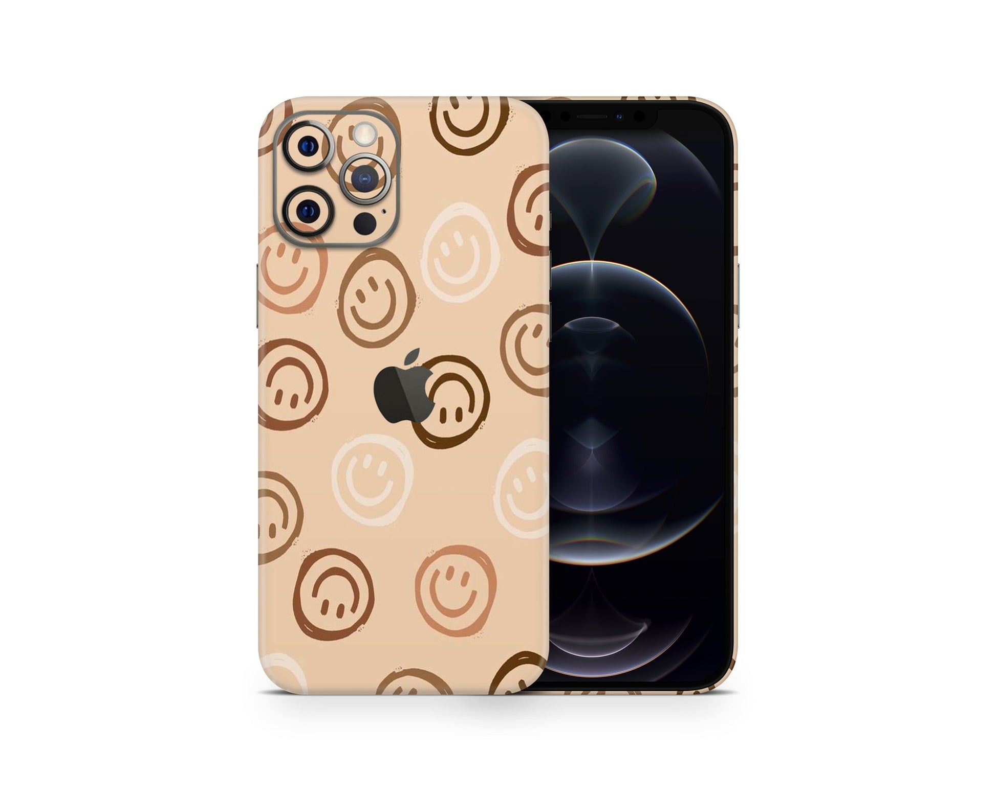 Lux Skins iPhone Latte Smileys iPhone 13 Pro Max Skins - Art Artwork Skin