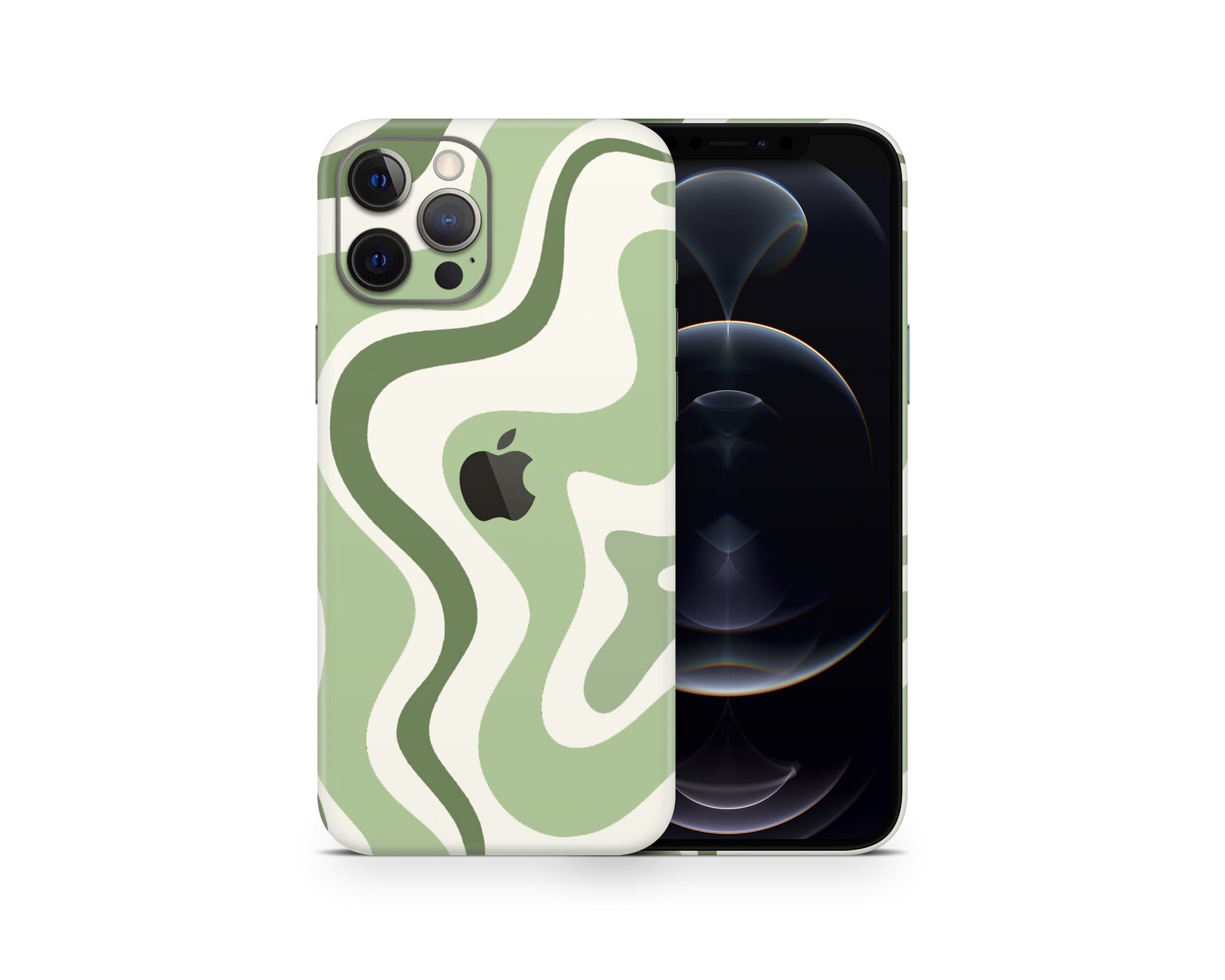 Lux Skins iPhone Garden of Eden Swirl iPhone 13 Pro Max Skins - Art Artwork Skin