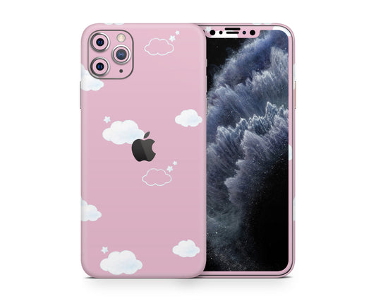 Lux Skins iPhone Pink Clouds iPhone 13 Pro Max Skins - Art Clouds Skin